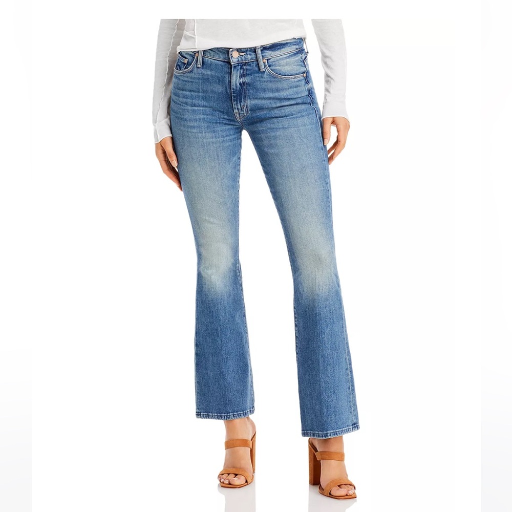 MOTHER Blue Flare Jeans